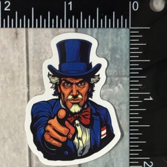 🌀10/$10🌀 Red White Blue 4th Of July Waterproof Vinyl Sticker Decal - Picture 1 of 1